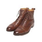  Edward Green гонки выше ботинки SHANNON мужской SIZE 9 1/2 EDWARD GREEN б/у 