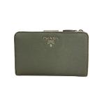 プラダ 二つ折り財布 サフィアーノ レディース PRADA 中古