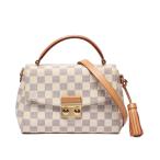 ルイ・ヴィトン 2way ハンドバッグ ショルダーバッグ 肩掛け クロワゼット ダミエアズール N41581 レディース LOUIS VUITTON 中古