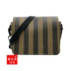 ショッピングメッセンジャー フェンディ ショルダーバッグ メッセンジャーバッグ ぺカン メンズ FENDI 中古