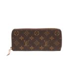 ルイ・ヴィトン ラウンドファスナー長財布 ポルトフォイユ・クレマンス モノグラム M61298 レディース LOUIS VUITTON 中古