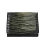 ルイ・ヴィトン カードケース 名刺入れ アンヴェロップ カルト ドゥ ヴィジット エピ M56582 メンズ レディース LOUIS VUITTON 中古