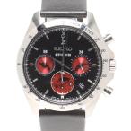 セイコー 腕時計×シティハンター クオーツ ブラック 8T63-02P0 メンズ SEIKO 中古