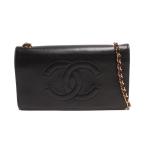  Chanel цепь бумажник здесь Mark Gold металлические принадлежности matelasse CHANEL б/у 