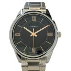  прекрасный товар Casio наручные часы кварц черный MTP-V005 мужской CASIO б/у 
