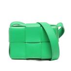 ボッテガ・ヴェネタ ショルダーバッグ ポシェット 斜め掛け カセット レディース BOTTEGA VENETA 中古