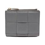 ボッテガ・ヴェネタ 二つ折り財布 マキシイントレチャート レディース BOTTEGA VENETA 中古