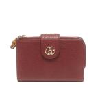 グッチ 二つ折り財布　バンブー付き バンブー 789498 2067 レディース GUCCI 中古