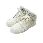 Nike средний cut спортивные туфли AIR JORDAN 1 MID GS 554725-110 Kids SIZE 24.5 NIKE б/у 