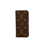  Louis Vuitton смартфон кейс iPhone 8 специальный folio IPHONE 8 монограмма M61906 женский LOUIS VUITTON б/у 
