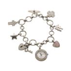 フォリフォリ 腕時計 チェーンブレスウォッチ クオーツ シルバー レディース Folli Follie 中古