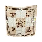 ロンシャン スカーフ シルク 100% レディース Longchamp 中古