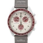 スウォッチ オメガ 腕時計 ムーンウォッチ プルート クオーツ ホワイト系 レディース メンズ Swatch OMEGA 中古