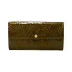 ショッピングヴェルニ ルイヴィトン 長財布 ヴェルニ ポルトフォイユ サラ M93668 レディース Louis Vuitton 中古