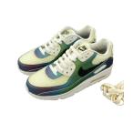  Nike low cut спортивные туфли автомобиль bon шар радуга цвет AIR MAX 90 20 GS CT9631-100 Kids SIZE 22.5 NIKE б/у 