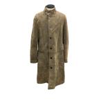  Armani ko let's .-ni мутоновое пальто мужской SIZE 50 (L) ARMANI COLLEZIONI б/у 
