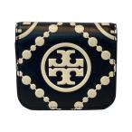 トリーバーチ 二つ折り財布 コントラスト レディース Tory Burch 中古