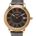 ショッピングフェンディ フェンディ 腕時計 クラシコ クオーツ ブラック 25400L メンズ FENDI 中古