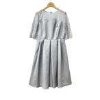 美品 エメフィール 半袖レーススリーブワンピース 25-7-079 レディース SIZE 9 (M) Aimerfeel 中古