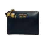 プラダ 二つ折り財布 サフィアーノ 1ML023 2CEG F0002 レディース PRADA 中古