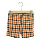  прекрасный товар Gucci шерсть в клетку шорты Kids SIZE 6 (120) GUCCI б/у 