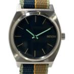 ショッピングnixon ニクソン 腕時計 クオーツ ネイビー系 メンズ NIXON 中古