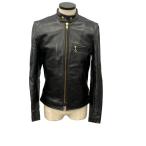 バンソン シングルライダースジャケット レザー メンズ SIZE 36 (S) VANSON 中古