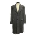 美品 サルヴァトーレフェラガモ コート ヘリンボーン メンズ SIZE 52 (XL) Salvatore Ferragamo 中古