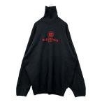 バレンシアガ ニット セーター タートルネック BBロゴ 526584 T4081 メンズ SIZE 40 (M) BALENCIAGA 中古