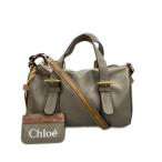 ショッピングchloe クロエ ハンドバッグ ショルダーバッグ ミニボストンバッグ 2WAY 斜め掛け レザー レディース Chloe 中古
