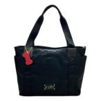 ショッピングキティ 美品 ラ・バガジェリー ハローキティ トートバッグ Mサイズ ポリエステル ナイロン リサイクルレザー レディース LA BAGAGERIE HELLO KITTY 中古