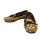 ミネトンカ ハラコレオパード柄モカシン 387F レディース SIZE 5.5 (S) MINNETONKA 中古