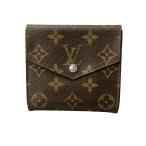 ルイ・ヴィトン 三つ折り財布 ポルトモネ ビエ カルトクレディ モノグラム M61600 レディース LOUIS VUITTON 中古