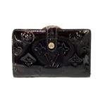 ショッピングヴェルニ ルイ・ヴィトン 二つ折り財布 ヴェルニ ポルトフォイユ ヴィエノワ M93521 レディース LOUIS VUITTON 中古