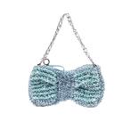 美品 アンテプリマ ハンドバッグ ポーチ ワイヤーバッグ リボン レディース ANTEPRIMA 中古