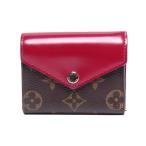 ルイ・ヴィトン 三つ折り財布 ポルトフォイユ・ゾエ モノグラム M62932 レディース LOUIS VUITTON 中古
