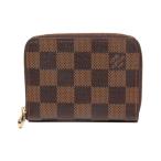 ルイ・ヴィトン コインケース ジッピーコインパース ダミエ N63070 レディース LOUIS VUITTON 中古