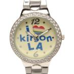 キットソン 腕時計 クオーツ KW0008 レディース kitson 中古