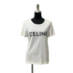セリーヌ 半袖Tシャツ ロゴ レディース SIZE S CELINE 中古