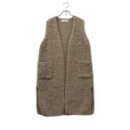 エヴァムエヴァ ベスト ウール ボア ロング E243K179 レディース SIZE M evam eva 中古