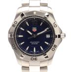 タグホイヤー 腕時計 アクアレーサー クオーツ ネイビー WAF1113 メンズ TAG HEUER 中古