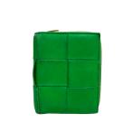 ショッピングヴェネタ ボッテガ・ヴェネタ 二つ折り財布 カセット イントレチャート レディース BOTTEGA VENETA 中古