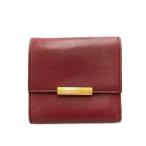 ボッテガ・ヴェネタ 三つ折り財布 フレンチカーフ 578752 レディース BOTTEGA VENETA 中古