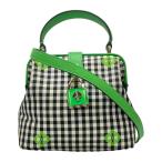 ケイトスペード 2WAY ハンドバッグ ショルダーバッグ 斜め掛け レメディギンガムスモールトップ レディース Kate Spade 中古