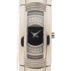 モーブッサン 腕時計 フーガ FOUGA クオーツ ブラック R.68601 レディース MAUBOUSSIN 中古