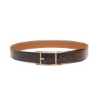 エルメス ベルト T刻印 シルバー金具 カンタン メンズ HERMES 中古