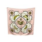 ショッピングスカーフ エルメス スカーフ カレ90 シルク100% SPRINGS レディース HERMES 中古