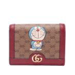  Gucci двойной бумажник GGs шкив m Doraemon 647788 GUCCI б/у 