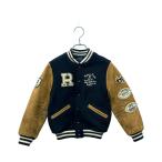 ポロ・ラルフローレン スタジャン レザースリーブ キッズ SIZE 7 (120) POLO RALPH LAUREN 中古