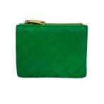ボッテガ・ヴェネタ 二つ折り財布 イントレチャート ユニセックス BOTTEGA VENETA 中古